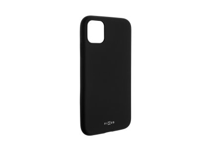 Zadní pogumovaný kryt FIXED Story pro Apple iPhone 11, černý