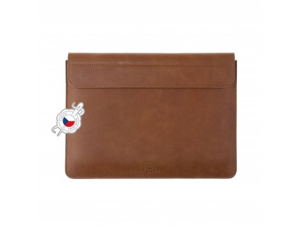 Kožené pouzdro FIXED Oxford pro všechny modely Apple iPad s úhlopříčkou displeje 10-11" s klávesnicí, hnědé