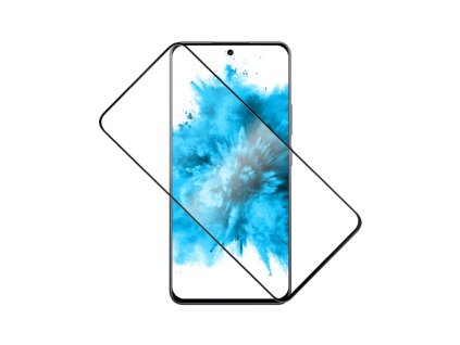Ochranné tvrzené sklo FIXED Full-Cover pro Realme 13+ 5G, černé