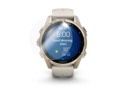 Ochranné tvrzené sklo FIXED pro smartwatch Garmin Fenix 8 (43mm), 2 ks v balení, čiré
