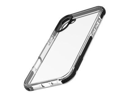 Ultra ochranné pouzdro Cellularline Tetra Force Strong Guard pro Apple iPhone 16 Plus, 2 stupně ochrany, transparentní