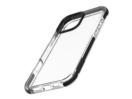 Ultra ochranné pouzdro Cellularline Tetra Force Strong Guard pro Apple iPhone 16 Pro Max, 2 stupně ochrany, transparentn