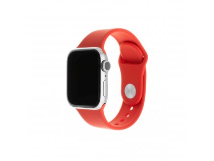Set silikonových řemínků FIXED Silicone Strap pro Apple Watch 38/40/41mm, červený