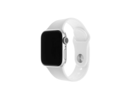 Set silikonových řemínků FIXED Silicone Strap pro Apple Watch 42/44/45/49mm, bílý