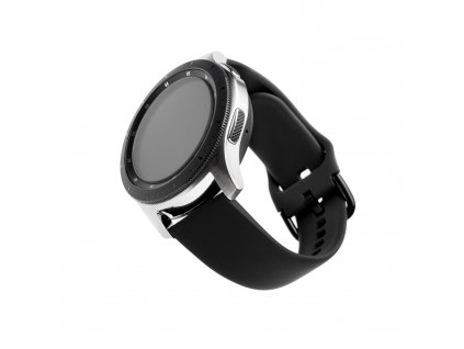 Silikonový řemínek FIXED Silicone Strap s Quick Release 20mm pro smartwatch, černý