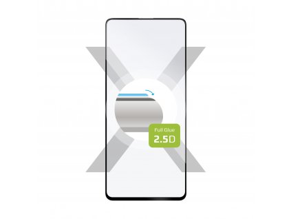 Ochranné tvrzené sklo FIXED Full-Cover pro Samsung Galaxy A72/A72 5G, lepení přes celý displej, černé