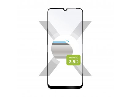 Ochranné tvrzené sklo FIXED Full-Cover pro Samsung Galaxy A22 5G, černé