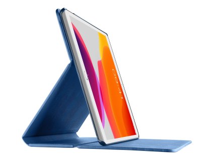 Pouzdro se stojánkem Cellularline Folio pro Apple iPad Mini (2021), modré