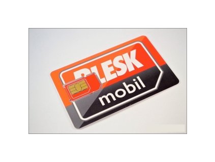 Předplacená SIM karta Blesk Mobil s kreditem 150 Kč, volání 2,50 za minutu, zdarma neomezený přístup na blesk.cz