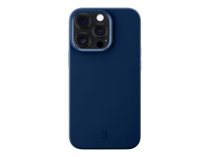 Ochranný silikonový kryt Cellularline Sensation pro Apple iPhone 13 Pro Max, modrý