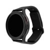 Set silikonových řemínků FIXED Silicone Sporty Strap s Quick Release 20mm pro smartwatch, černý