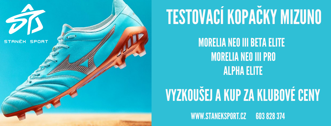 Kopačky Mizuno test 2023