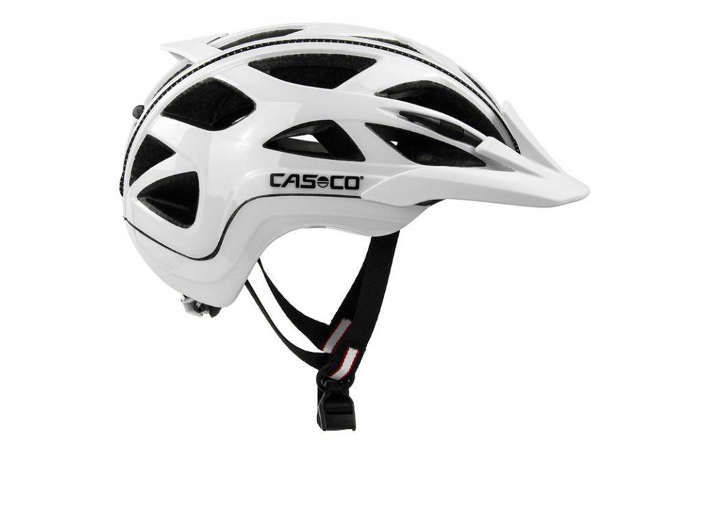 cyklistická přilba CASCO ACTIV2 White Shiny 1