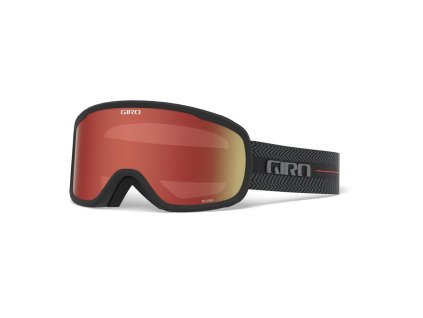 GIRO Roam Black Techline Amber Scarlet Yellow 1