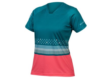 Endura dámský dres SingleTrack Print T 3