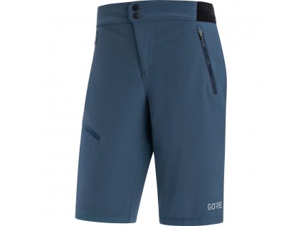 dámské cyklistické kraťasy GORE C5 Women Shorts deep water blue 1