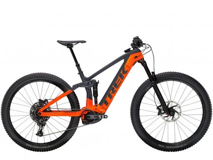 Elektrokolo TREK RAIL 9.7 2021 Solid Charcoal Radioactive Orange 1