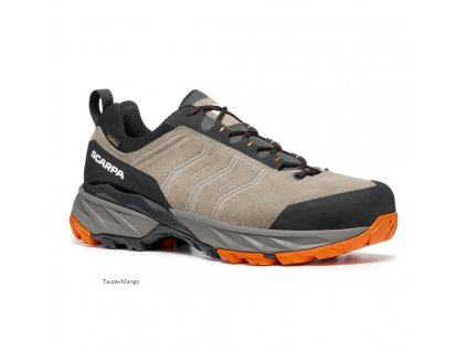 scarpa rush trail gtx taupe mango 1