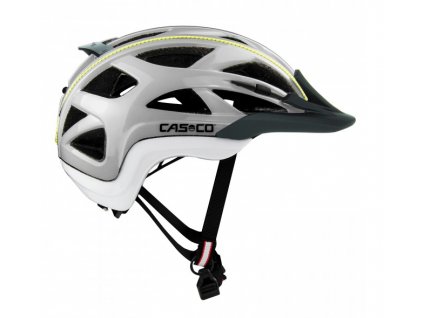 cyklistická helma CASCO ACTIV2 sand white neon 1