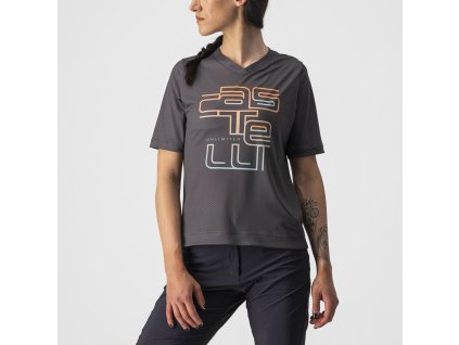 dámské cyklistické tričko castelli trail tech tee 4522054 030 1