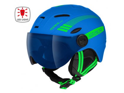 dětská lyžařská helma Etape Rider Pro Light, modrá zelená mat 2330938 1 kopie