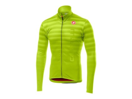 Cyklistický dres Castelli Scossa zluty