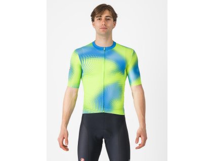 pánský cyklistický dres castelli vortice aquamarine lime 4525016 460 1