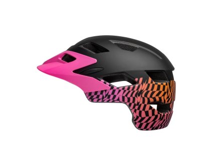 dětská cyklistická helma BELL Sidetrack Youth Mat Pink 1