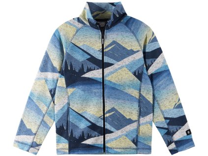 Dětský fleecový svetr Reima Niksini Blue Ocean 1