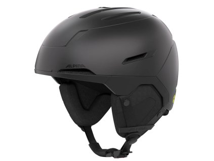 lyžařská helma alpina verstaile mips A9260 matt black