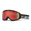 GIRO Index Black Wordmark Amber Scarlet 1