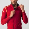Cyklistická bunda Castelli Perfetto RoS Long Sleeve red 6