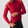 Cyklistická bunda Castelli Perfetto RoS Long Sleeve red 7
