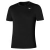 triko mizuno impulse core tee black J2GAC01909