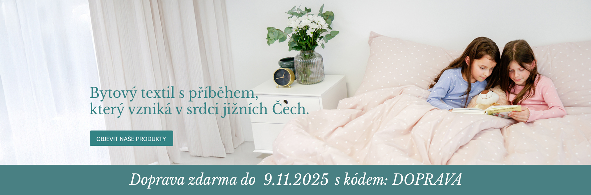 Český výrobce kvalitního bytového textilu z jihočeského Písku