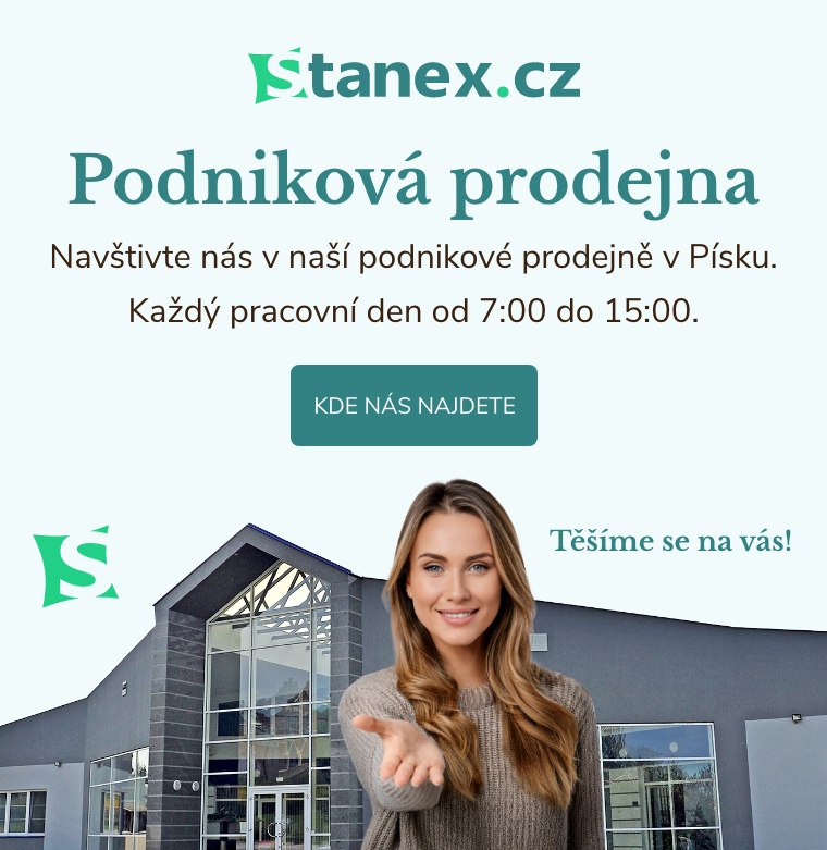 Podniková prodejna - Stanex.cz
