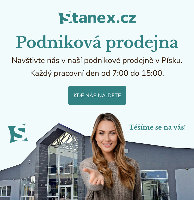 Podniková prodejna - Stanex.cz