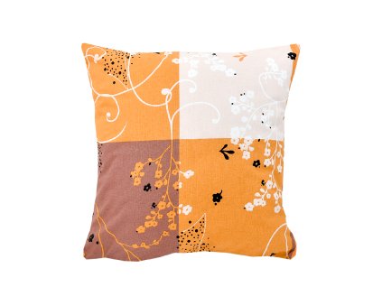 Povlak na polštář bavlněný Stanex golden (LS197), 40 x 40 cm, Knoflíkové