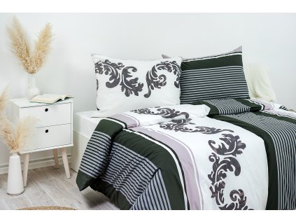 Povlak na polštář bavlněný Stanex Zara (LS215), 90 x 70 cm, Knoflíkové