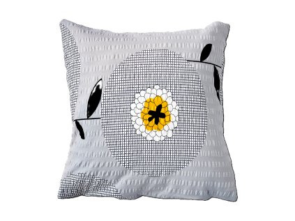 Povlak na polštář krepový Stanex pampeliška (LS148), 40 x 40 cm, Knoflíkové