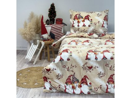 Ložní povlečení mikroflanel goblin, 140 x 200 + 90 x 70, Zip