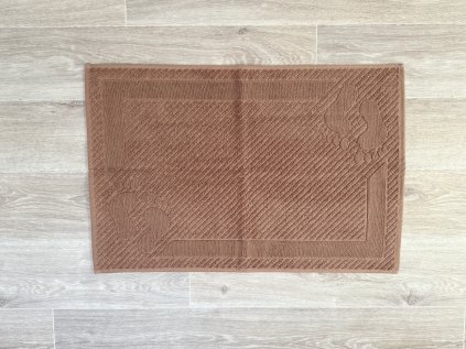 Froté koupelnová předložka Stanex - MEXICO 50 x 70 HNĚDÁ