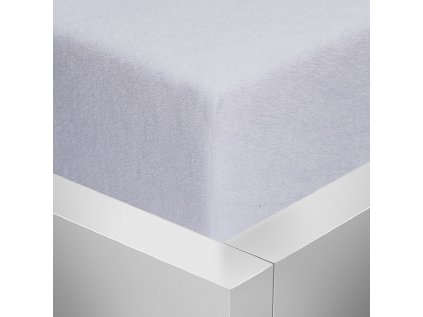 Froté napínací prostěradlo Stanex bílé 200 x 220