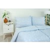 Ložní povlečení bavlněné Stanex pápeří (LS204), 140 x 200 + 90 x 70, Knoflíkové