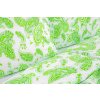 Ložní povlečení krepové Stanex green (LS209), 140 x 200 + 90 x 70, Knoflíkové