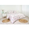 Ložní povlečení bavlněné Stanex Melisa (LS242), 140 x 200 + 90 x 70, Knoflíkové