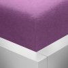 Froté napínací prostěradlo Stanex fialové 180 x 200