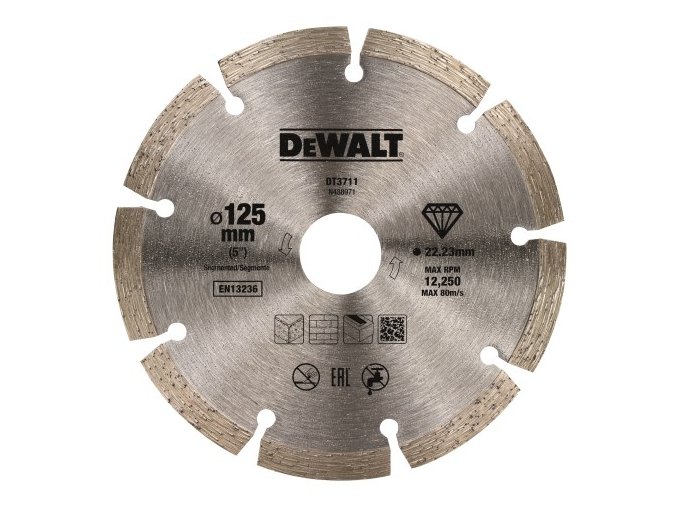 Dia řezný kotouč 125mm DeWALT DT3711 