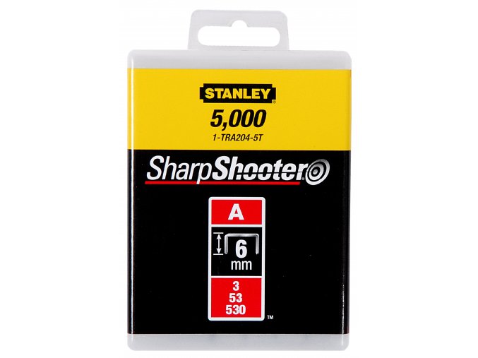 Spony 6mm typ A STANLEY 1-TRA204-5T 