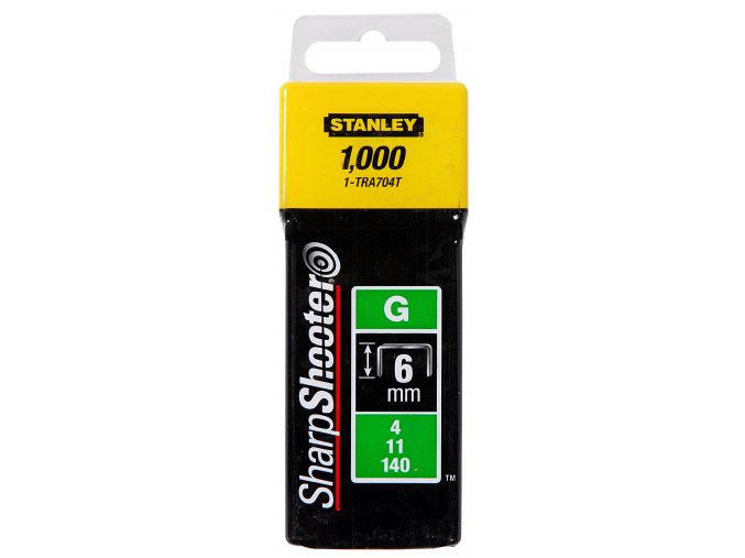 Spony 6mm typ G STANLEY 1-TRA704T 